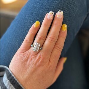 Vintage Raw Quartz Ring